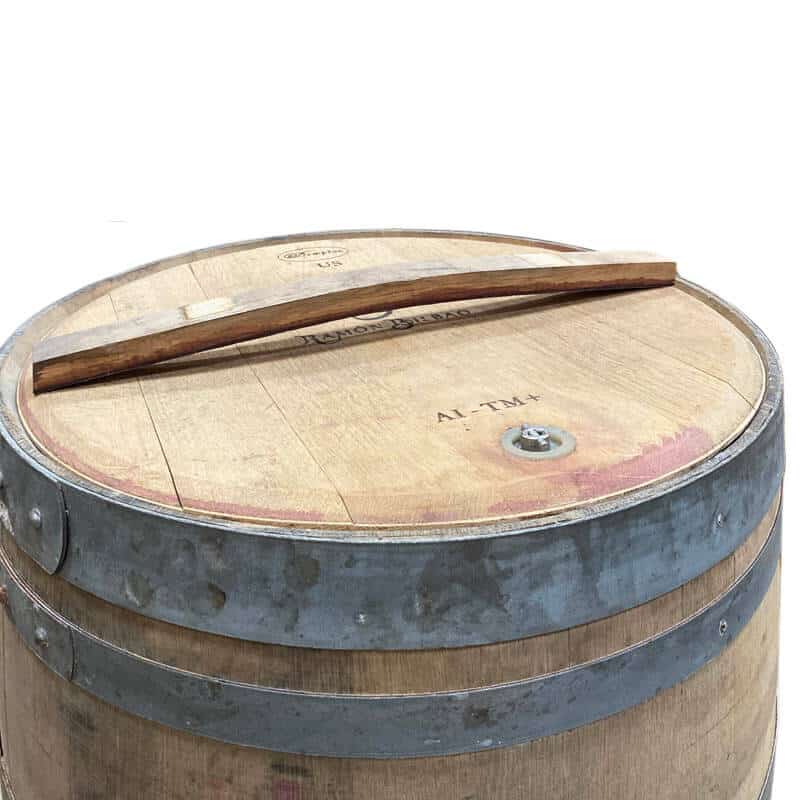 Brugt Vintønde Med Låg  225 Liter
