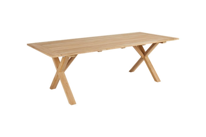Brutus Teak Bord Natur Havebord Brafab Enggården Havemøbler