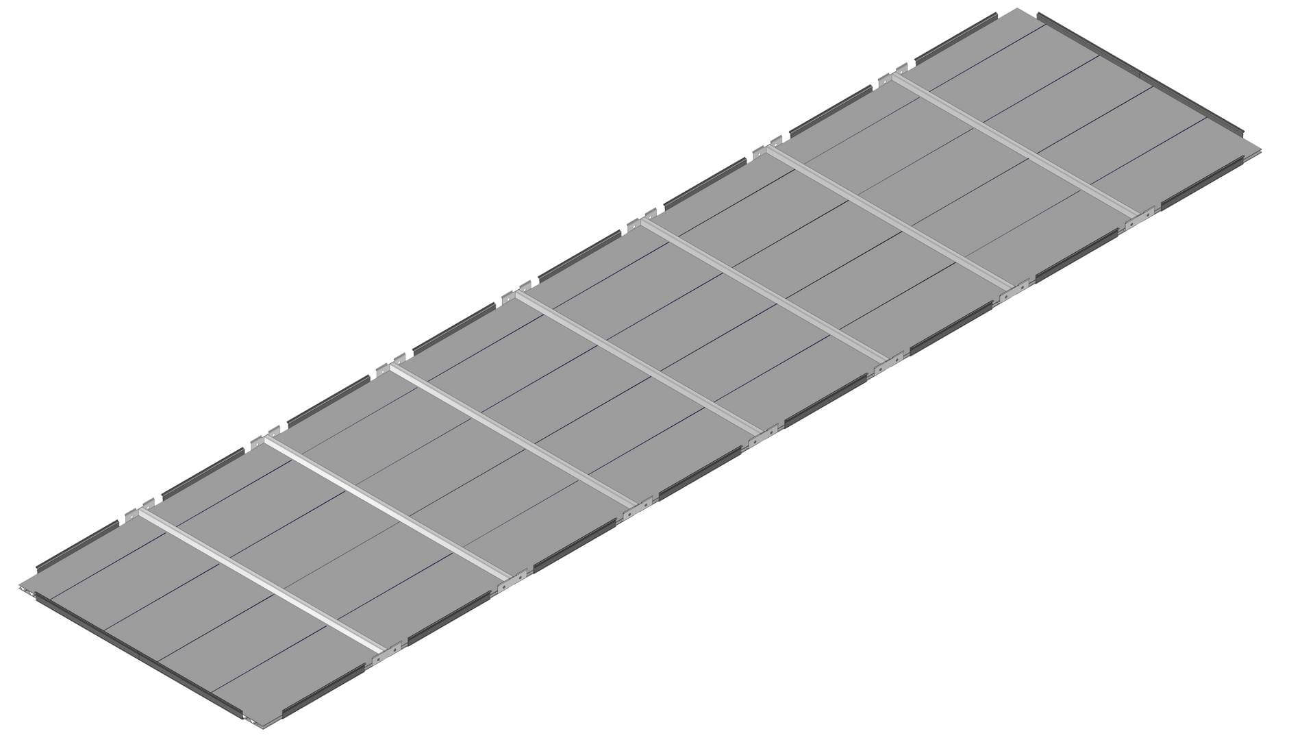 Bund Til Højbed   Pvc 30x120x480 Cm