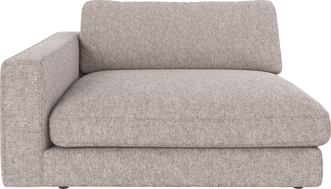 Byg-selv Modulsofa Venstre Armlæn Lang Rowico Duncan Meleret Gråt Max 180-stof 150ã 78ã 129 Cm