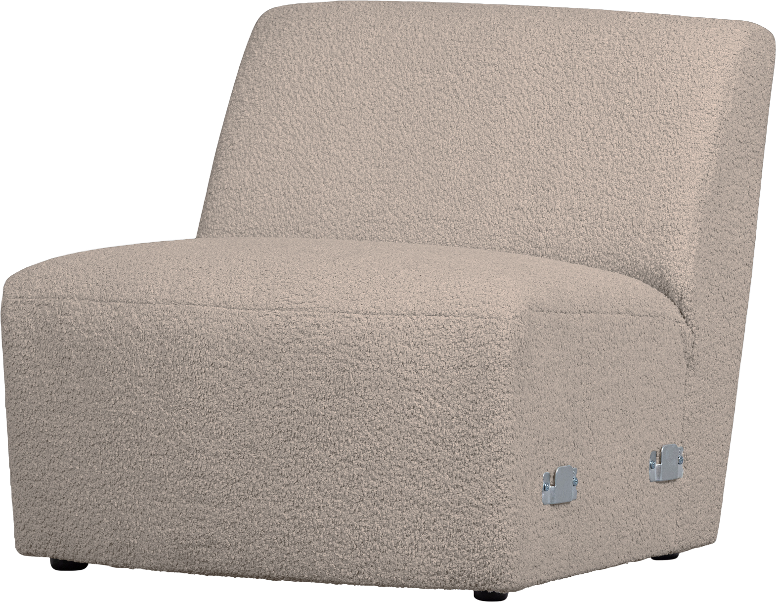 Byg-selv Modulsofa Woood Coco Enkeltmodul Sand 70x72x73 Cm