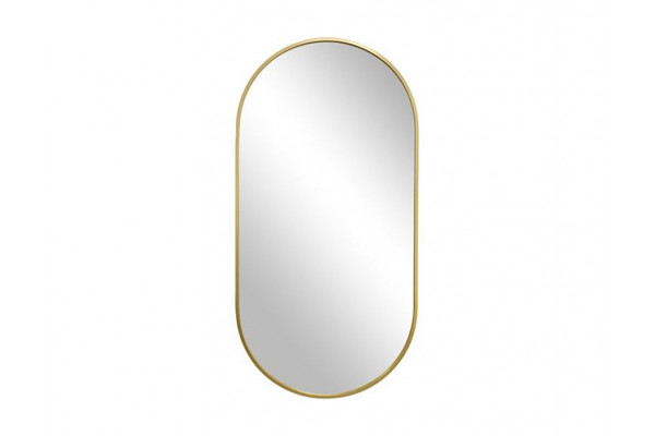 Callisto Ovalt Spejl 60x120 Cm Guld