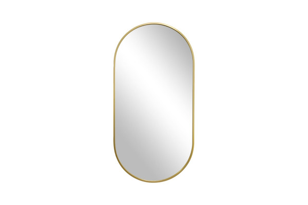 Callisto Ovalt Spejl 70x130 Cm Guld