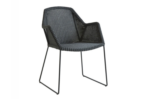 Cane-line Breeze Stol   Armlæn Black