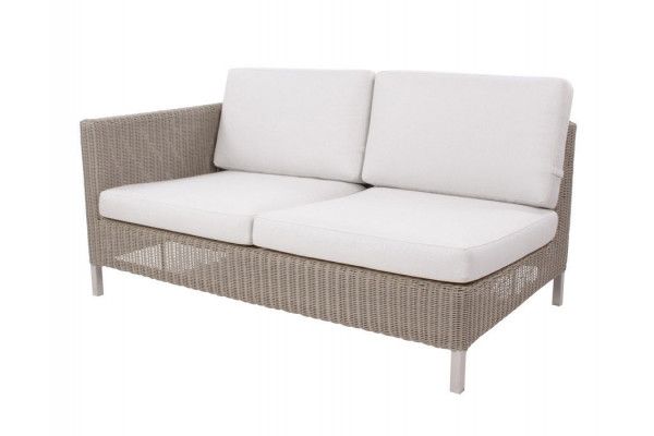 Cane-line Connect   Pers  Sofa   Hynder Højre Taupe