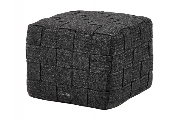 Cane-line Cube Fodskammel  Dark Grey