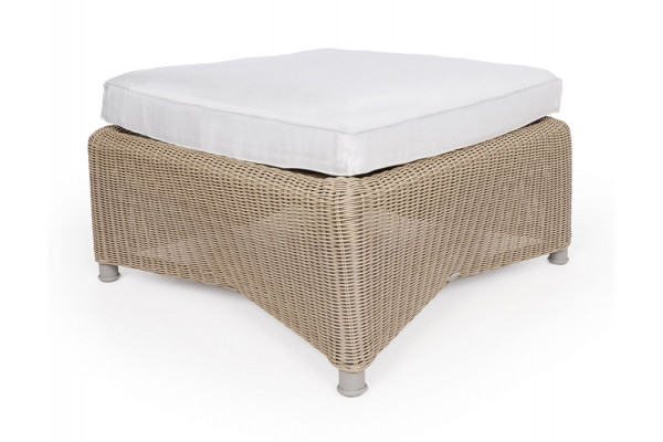 Cane-line Diamond Fodskammel   Hynde Light Natural White
