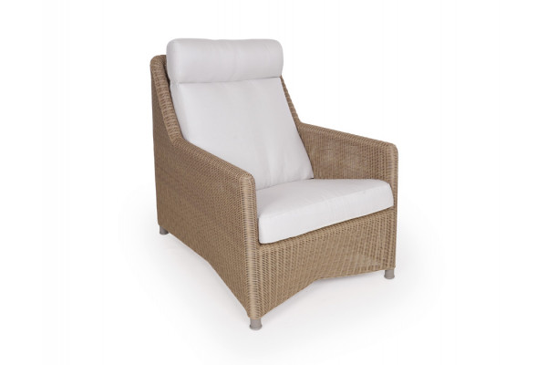 Cane-line Diamond Highback Stol   Hynde Light Natural White