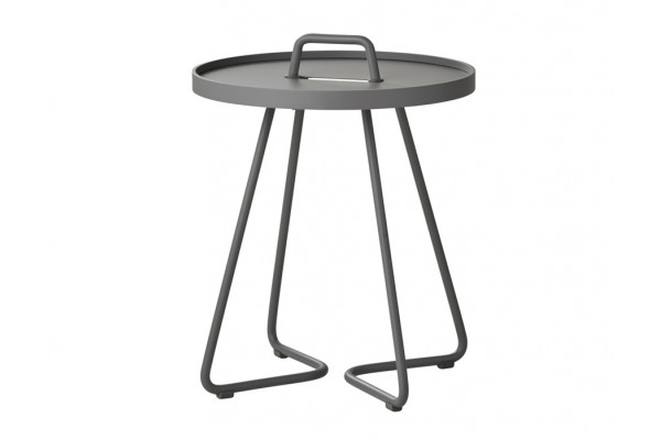 Cane-line On-the-move Sidebord Ekstra Lille Light Grey