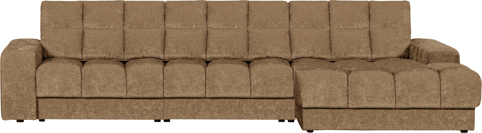 Højrevendt Chaiselong Sofa i Sandfarvet fra Woood
