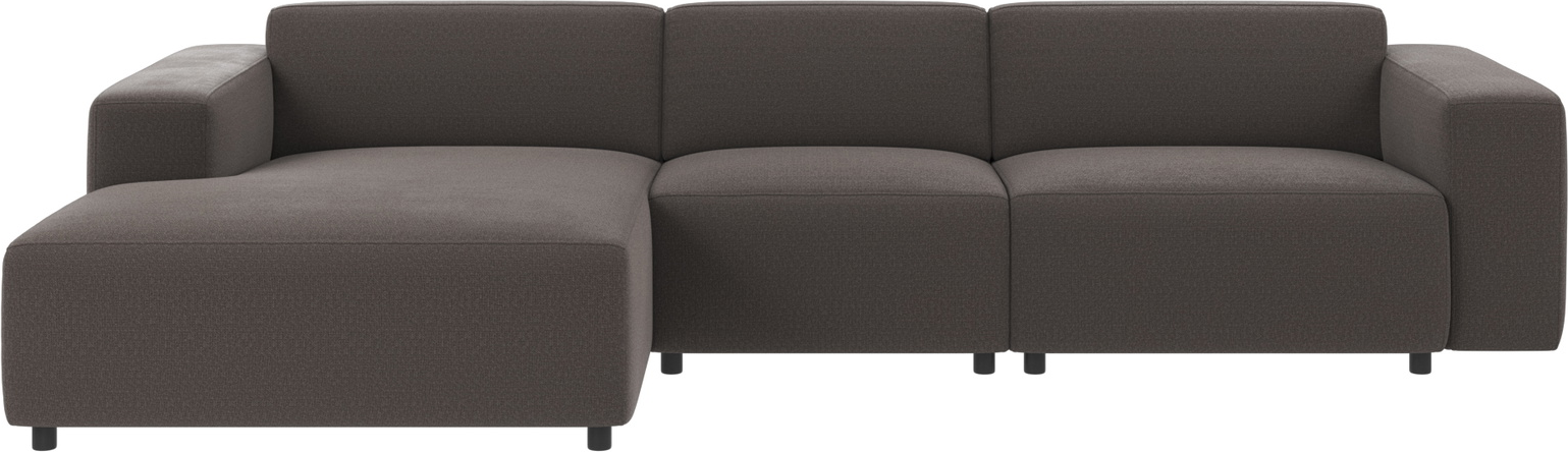 Chaiselong Sofa Rowico Willard Rita-stof Mørkegrå  -design 312ã 161ã 70 Cm Modulopbygget Fsc-certificeret