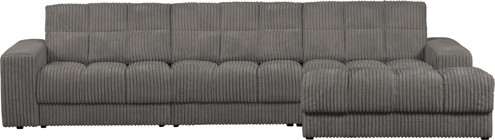 Chaiselong Sofa Woood Second Date - Højrevendt Terrazzo Fløjl