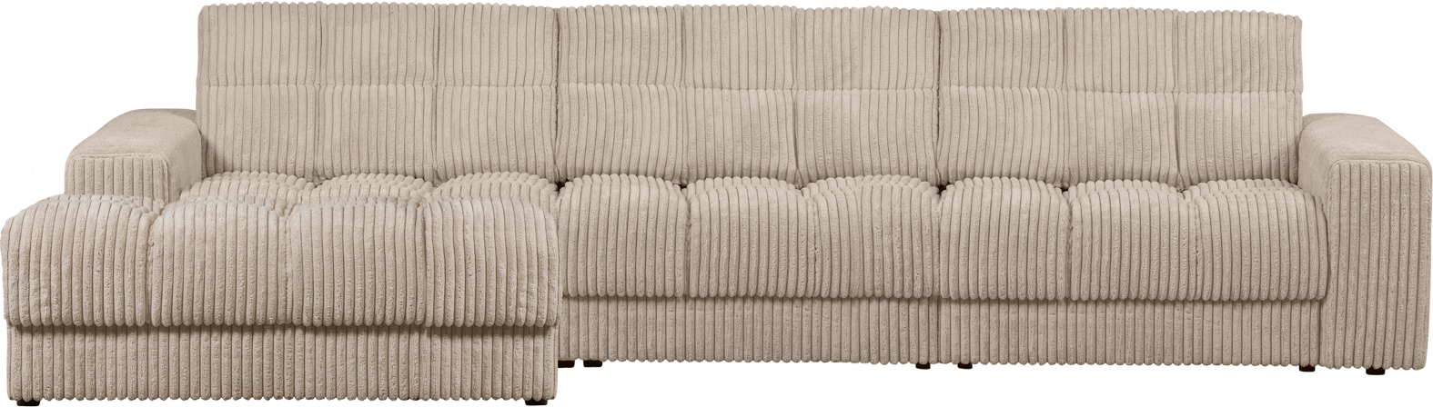 Chaiselong Sofa Woood Second Date – Elegant Venstrevendt Fløjl
