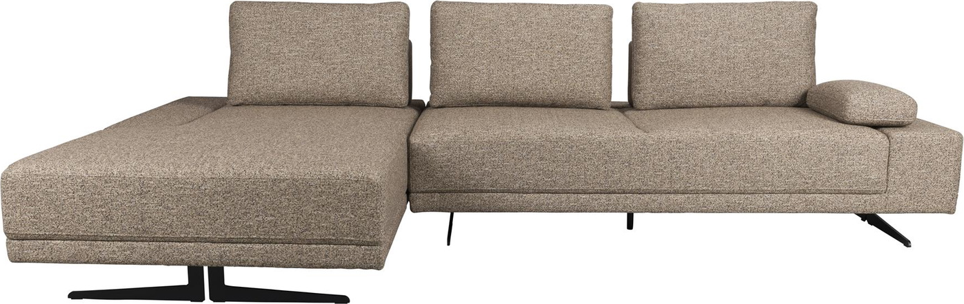Chaiselongsofa Dutchbone Shelly Venstrevendt i Stengrå