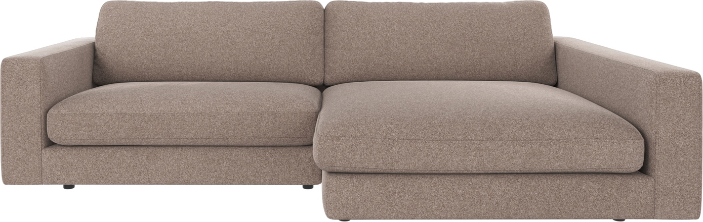 Chaiselongsofa Højrevendt Rowico Duncan Beige Brenda Stof Generøs Komfort Med Koldskum Zigzagfjedre Og Fsc-certificeret Ramme