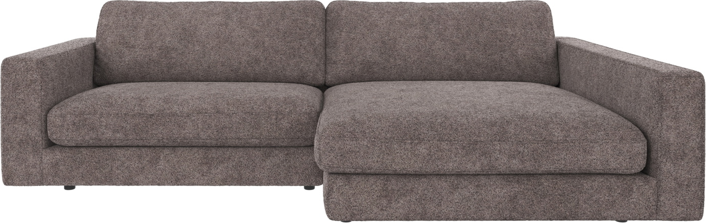 Chaiselongsofa Højrevendt Rowico Duncan Mørkegrå Anna 18-stof H78xb258xd150 Cm