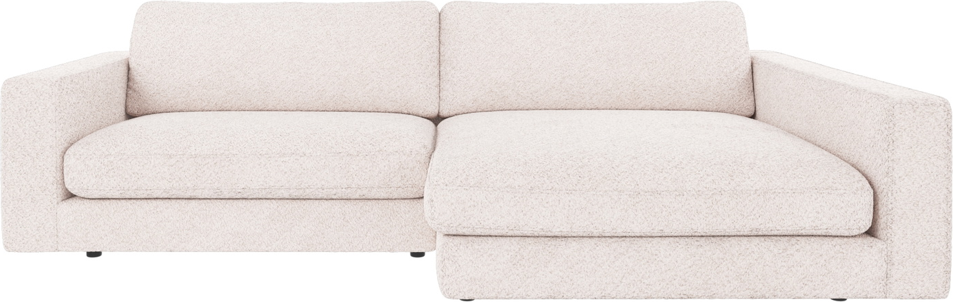 Chaiselongsofa Rowico Duncan Højrevendt Skandinavisk Design Hvid Anna Polyester Modulbar 150 Cm Dyb