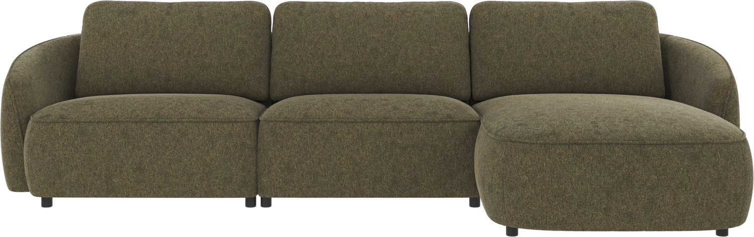Chaiselongsofa Rowico Norris Højrevendt Brenda 77 Polyester Dyb Grøn 319   162 Cm