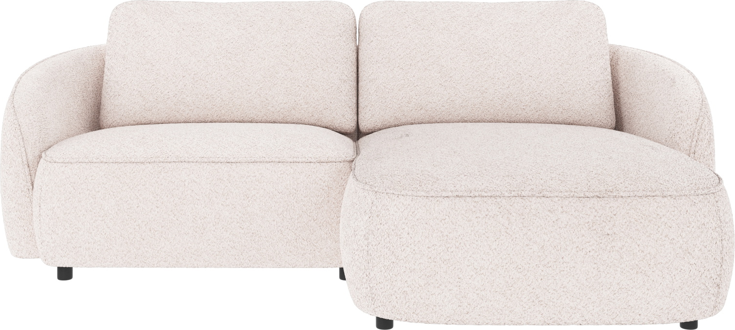 Chaiselongsofa Rowico Norris Højrevendt Hvid Anna Polyester Loungesofa