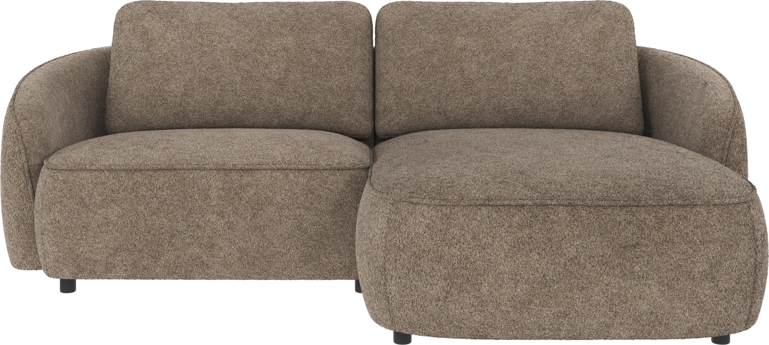 Chaiselongsofa Rowico Norris Højrevendt   Mørk Beige Anna-stof   Skandinavisk Design  Nozag-fjedre Og Fscâ -mix Rammekonstruktion