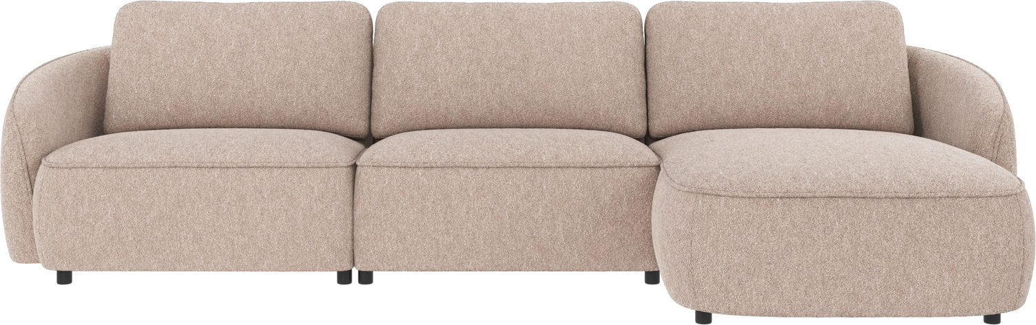 Chaiselongsofa Rowico Norris Højrevendt Lysebeige Alice 01 Stof B319ã D162ã H80 Cm