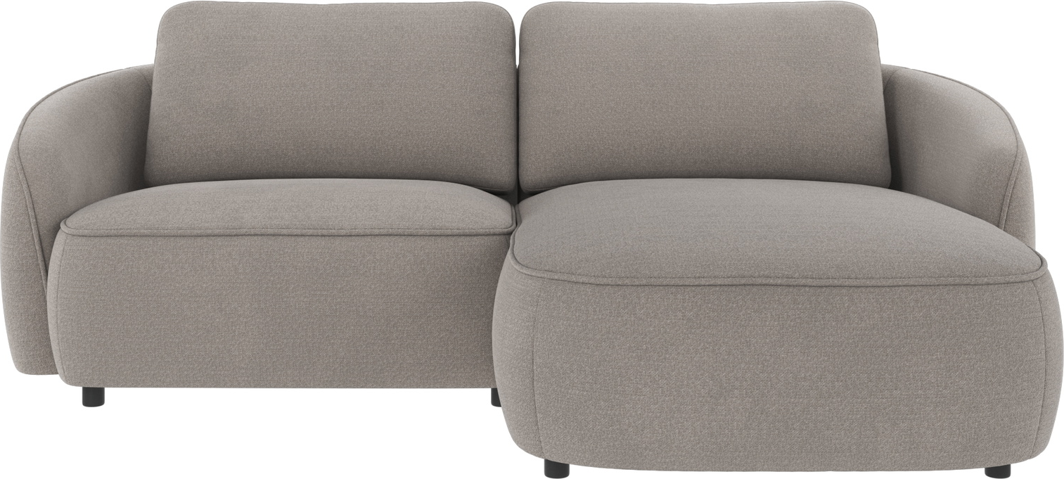 Chaiselongsofa Rowico Norris Rita Lysegrå Højrevendt 226x162 Cm
