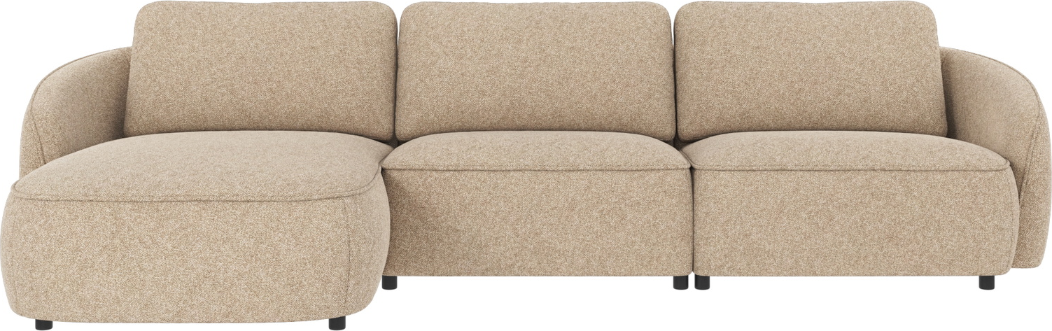 Chaiselongsofa Rowico Norris Venstrevendt Beige Bobby  -stof 319ã 162 Cm