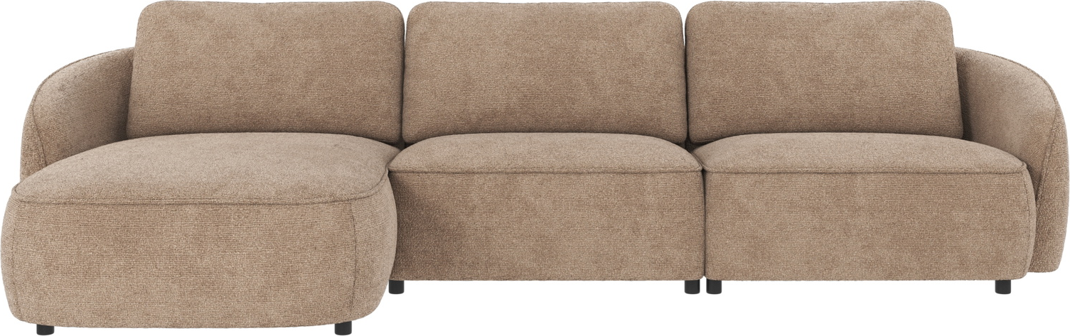 Chaiselongsofa Rowico Norris Venstrevendt 319ã 162 Cm Gråbeige Robin Stof