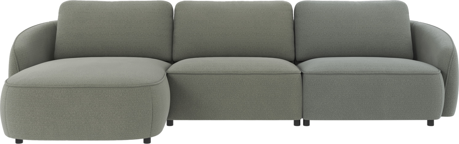 Chaiselongsofa Rowico Norris Venstrevendt 319 Cm Grøn Rita Polyester