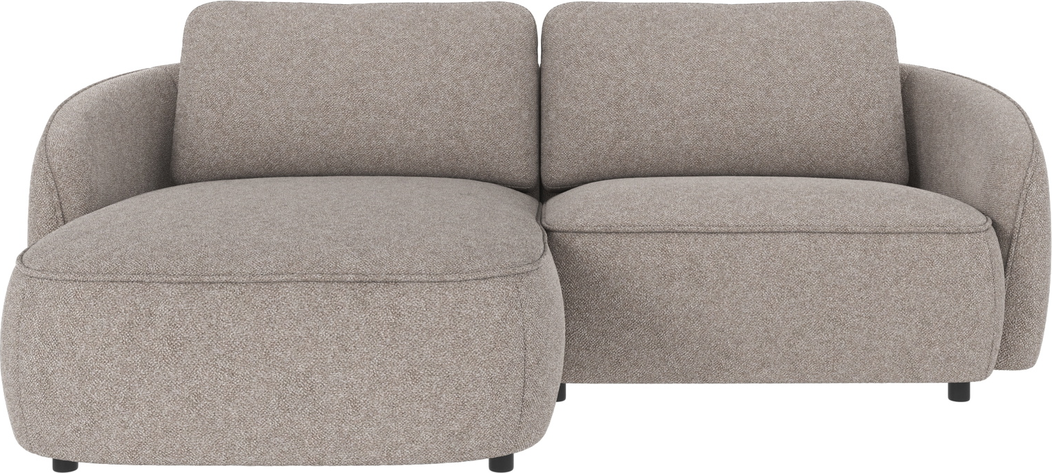 Chaiselongsofa Rowico Norris Venstrevendt Grå Bobby Polyesterstof 80 226 162 Cm