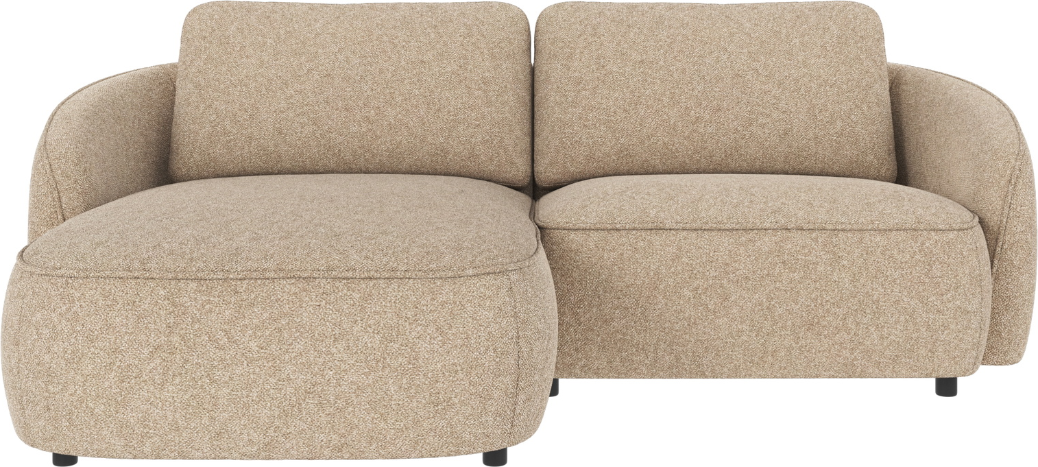 Chaiselongsofa Rowico Norris Venstrevendt   Beige Bobby Polyester H80x226x162 Cm