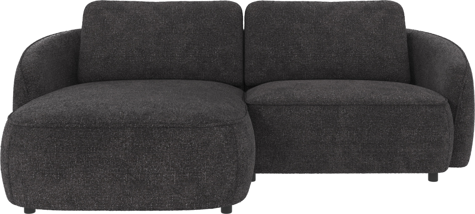 Chaiselongsofa Rowico Norris Venstrevendt Mørkegrå Robin Stof 80x226x162 Cm Fsc-certificeret Ramme