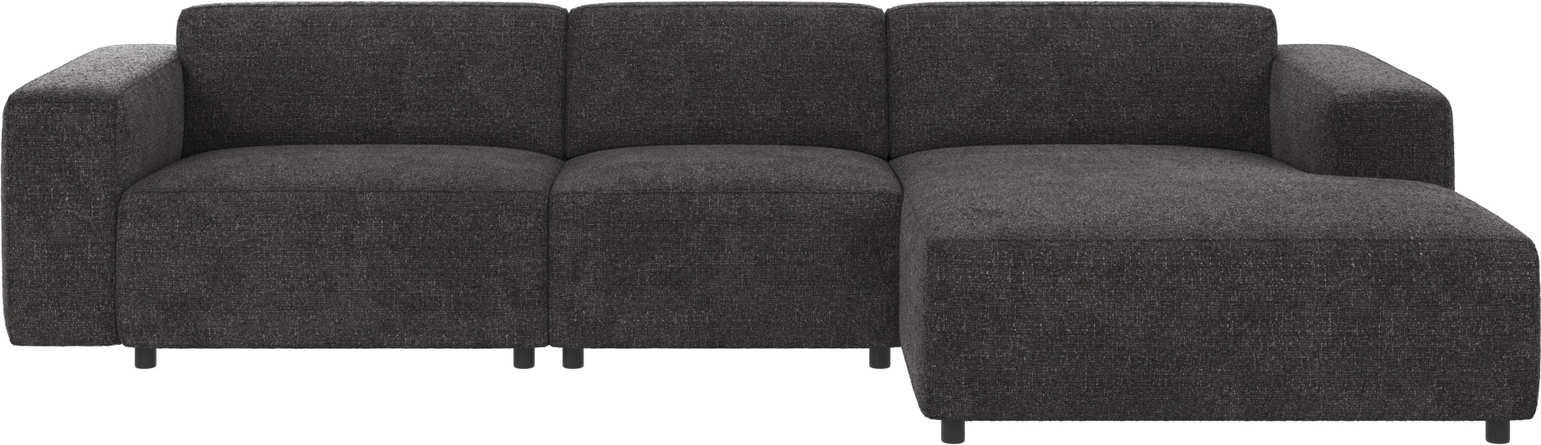 Chaiselongsofa Rowico Willard Højrevendt Mørkegrå Robin 66 Modulopbygget 312ã 161 Cm