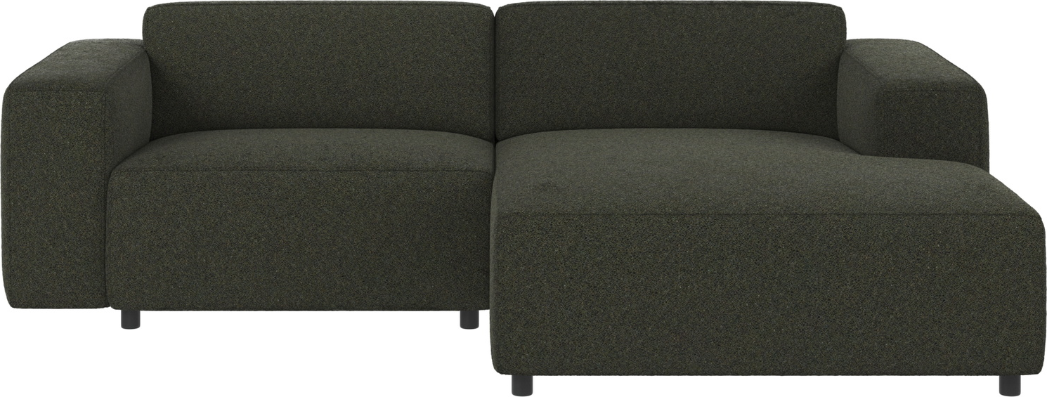 Chaiselongsofa Rowico Willard Højrevendt Skandinavisk Design Grønt Alice 162-stof 234x161 Cm