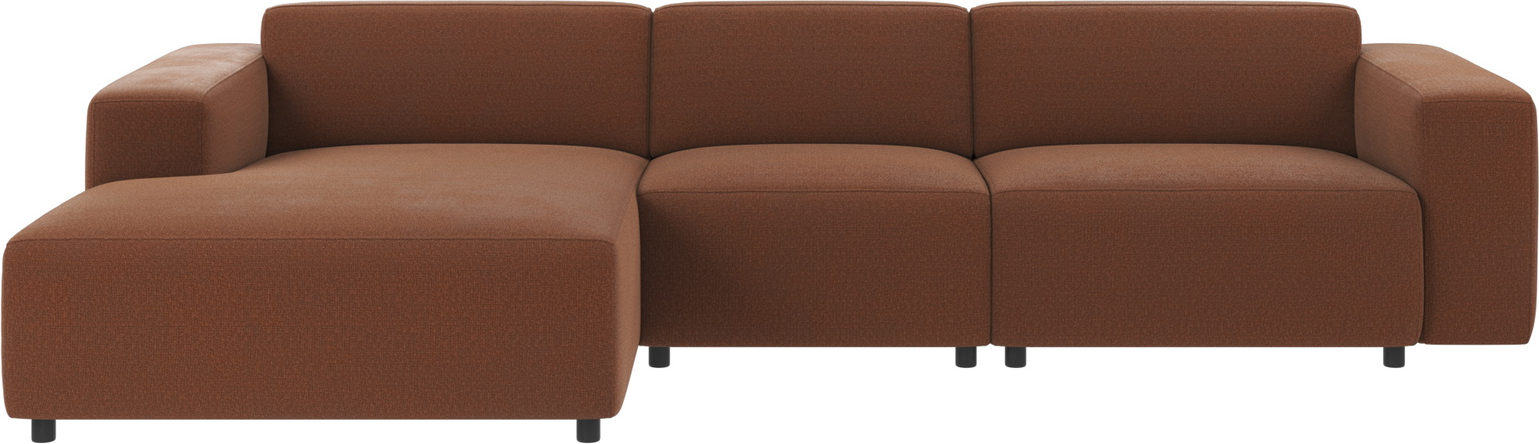 Chaiselongsofa Rowico Willard Modulsofa Rita 96 Rød  -form 312ã 161 Cm