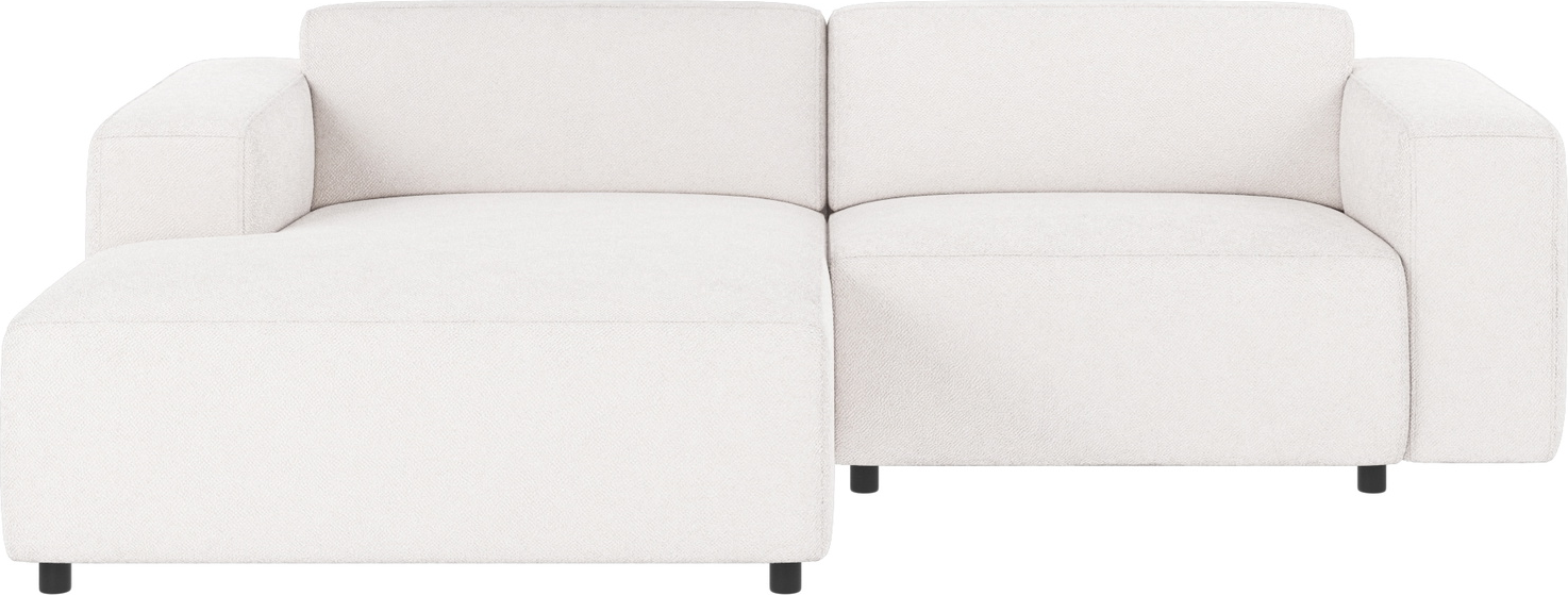 Chaiselongsofa Rowico Willard Venstrevendt Hvid Bobby Stof H70ã B234ã D161 Cm
