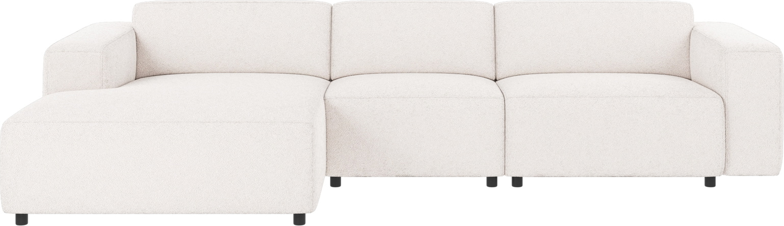 Chaiselongsofa Rowico Willard Venstrevendt Modulær Hvidt Alice-stof H70ã 312ã 161 Cm