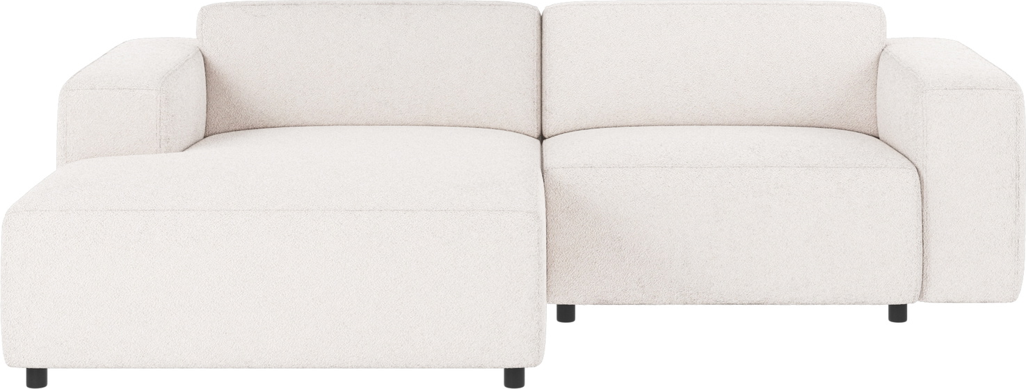 Chaiselongsofa Rowico Willard Venstrevendt Skandinavisk Design Hvidt Alice 101-stof 234ã 161 Cm