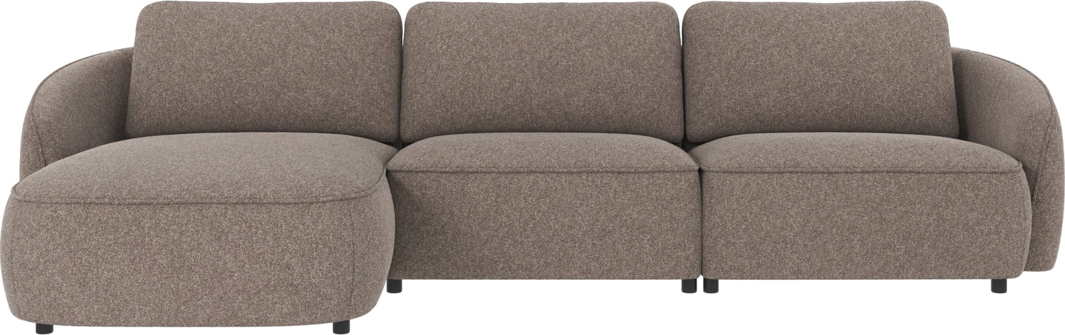 Chaiselongsofa Venstrevendt Rowico Norris Mørk Beige Bobby Stof B319xd162 Cm