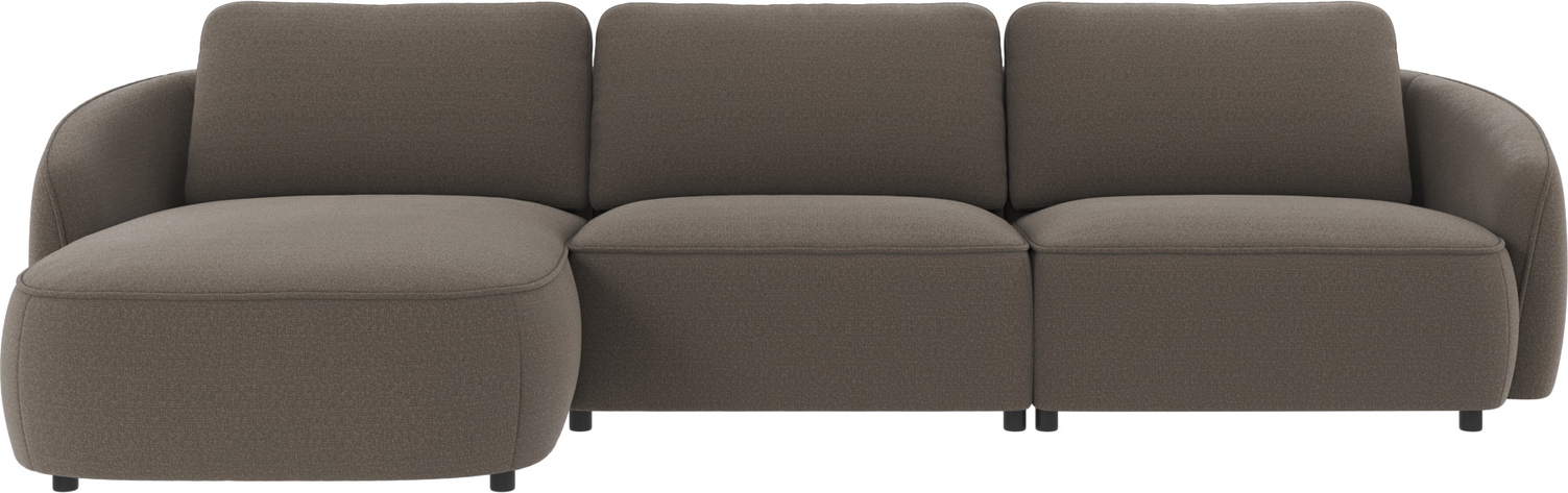 Chaiselongsofa Venstrevendt Rowico Norris  Mellemgrå Polyester Rita 108  319ã 162 Cm