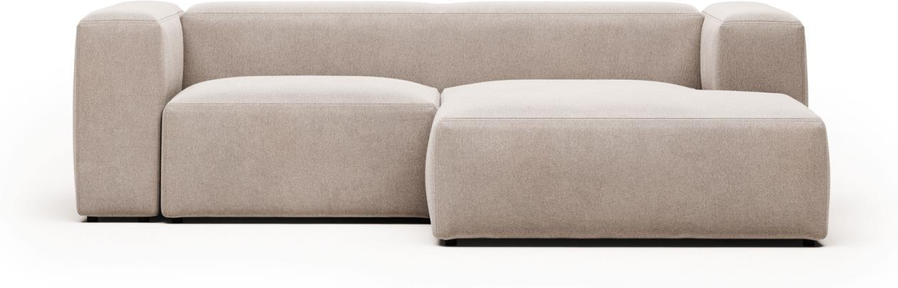Højrevendt Chaiselongsofa i Beige - Moderne Nordisk Design