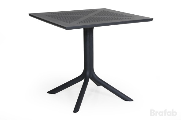 Clip Havebord 80x80 Antracit Havebord Brafab Enggården Havemøbler
