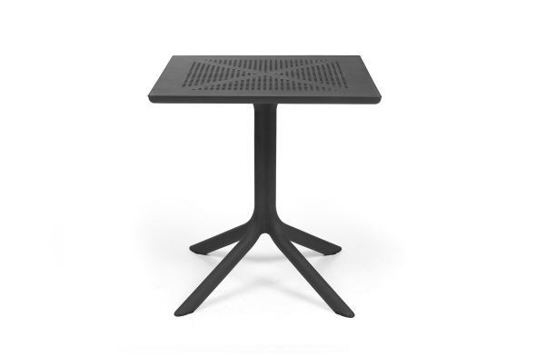 Clip Havebord 70x70 Antracit Havebord Brafab Enggården Havemøbler