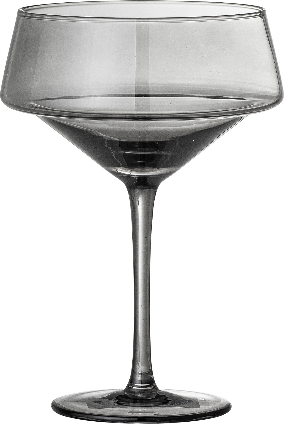 Cocktailglas Yvette fra Bloomingville - Elegant grå design