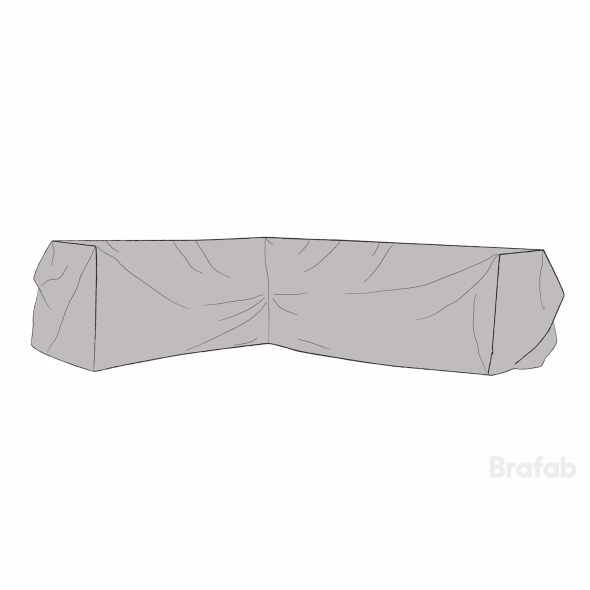 Cover Hjørnesofa 203x260 Cm Diverse   Overtræk Til Havemøbler Brafab Enggården Havemøbler