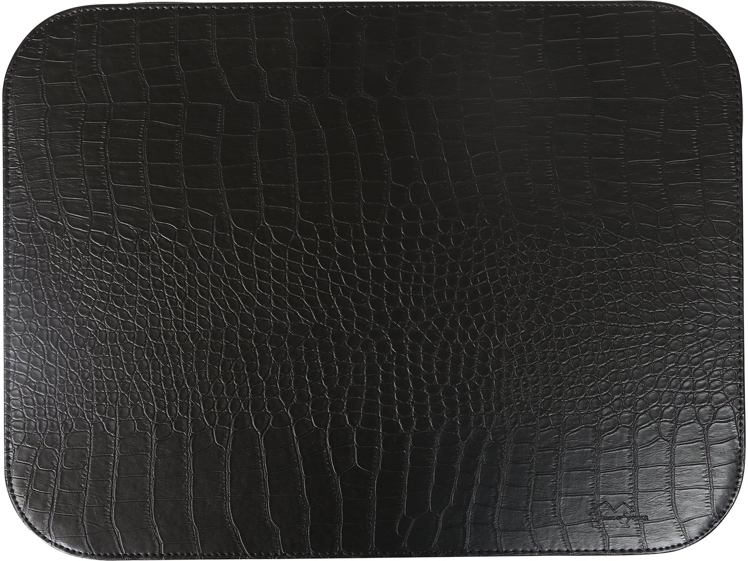 Dækkeserviet Bordmåtte 30x40 Cm  House Of Sander Sander  Sort Kunstlæder