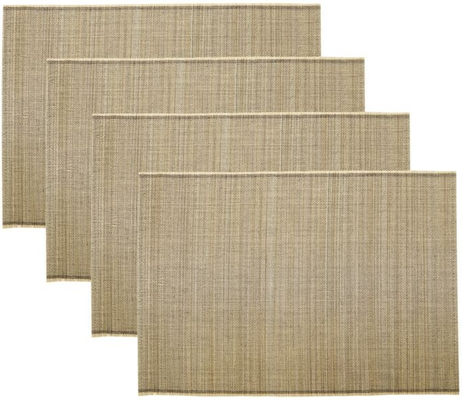 Dækkeservietter House Doctor Bamb  -pak Naturlig Bambus 33x45 Cm