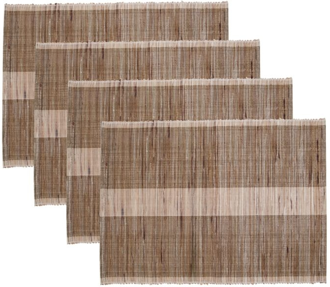 Dækkeservietter House Doctor Bole 35x48 Cm Natur   Vandhyacint Og Polyester