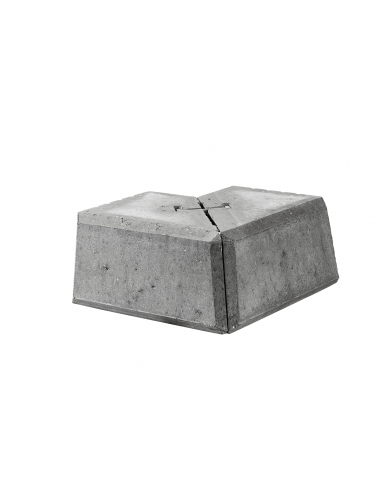 Danblokke Bx26 8x17 Cm Hjørne Type Grå
