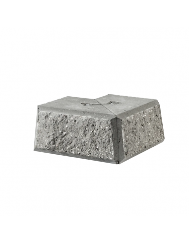 Danblokke Eksklusiv Bx26 8x17 Cm Hjørne Type   Grå